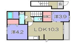 メゾンドシュシュ　リヴィエール間取り図面