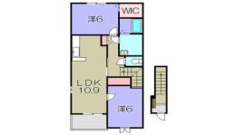 Riria　Ⅶ　Ⅴ間取り図面