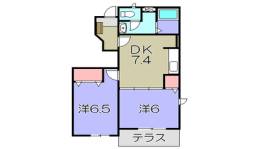 ラ　ペジーブルⅠ間取り図面