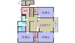 リーフアンドブラッサム間取り図面