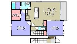シーダーパルⅡ間取り図面
