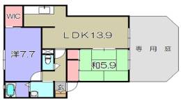 フォーレスK間取り図面