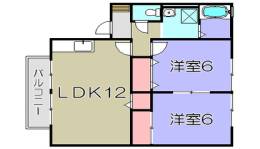 ウエストヴィレッジ間取り図面