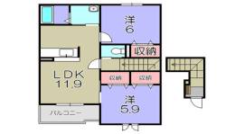 プリート　カーサ間取り図面