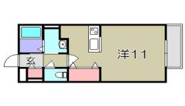 アルカンシェルグリーン間取り図面