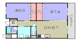 マリンパレス東陽間取り図面