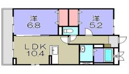 カトルアンソレイエ間取り図面