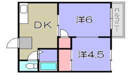 長野ハイブリッジハイツⅡ間取り図面