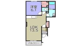 シャンヴィルⅢ番館間取り図面