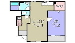 コーポ勢多七番館間取り図面