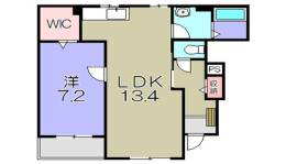 コーポ勢多七番館間取り図面