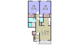 アンシャンテ間取り図面