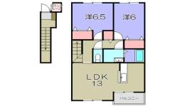 グレイス　ロマーヌⅡ間取り図面