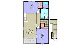 ヴィラ　アンソレイエⅢ間取り図面