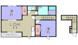 ラズベリー　ドリーム間取り図面