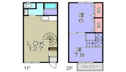 プラーサⅡ間取り図面