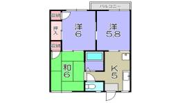 アイビハイツＡ棟間取り図面