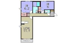 シャーメゾンHINO間取り図面