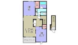 シャン・ノール　XXⅠ間取り図面