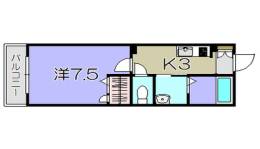 メルヴェイユ間取り図面