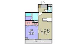スカイヴィラ聖徳間取り図面