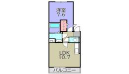 クレメント五個荘間取り図面