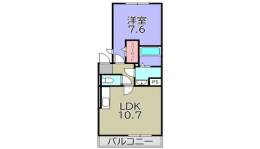 クレメント五個荘間取り図面