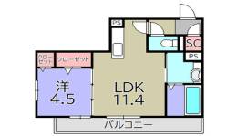 シャルール間取り図面