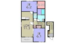 プロムナードかけはし間取り図面