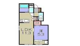 グッドライフステージ南川瀬間取り図面