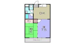 川崎マンション弐番館間取り図面