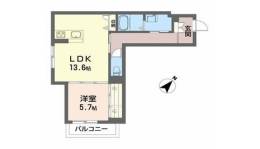 シャーメゾンSai間取り図面
