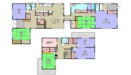 貸家間取り図面