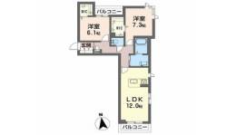 シャーメゾン　リーベラ間取り図面