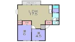 ガーデンコート安土間取り図面