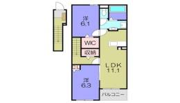 Ｍｏｄｅｒｎｅ　Ａｎｇｅ間取り図面