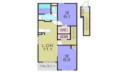 モデルヌ　アンジュ間取り図面