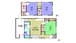 貸家間取り図面