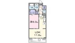 リ：ルーム　東近江間取り図面