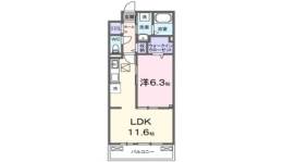 リ：ルーム　東近江間取り図面