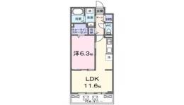 リ：ルーム　東近江間取り図面