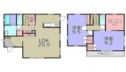 貸家間取り図面