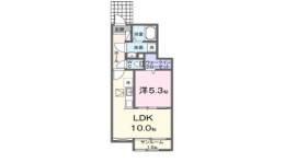ルミエール‐D間取り図面