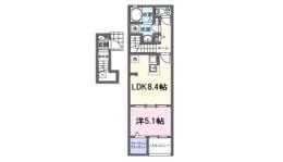 アップフィールド共栄　Ⅲ間取り図面