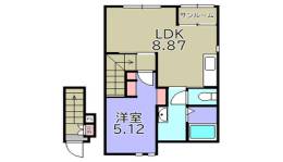 ルートヴィレッジ彦根間取り図面
