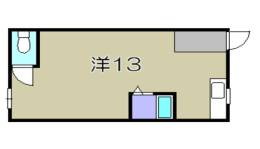 平和荘間取り図面
