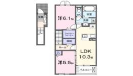 ディアコート秀明Ⅳ間取り図面