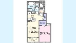 フレッシュハウス2間取り図面