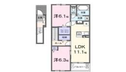 フレッシュハウス2間取り図面