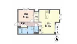 ディモーラB間取り図面